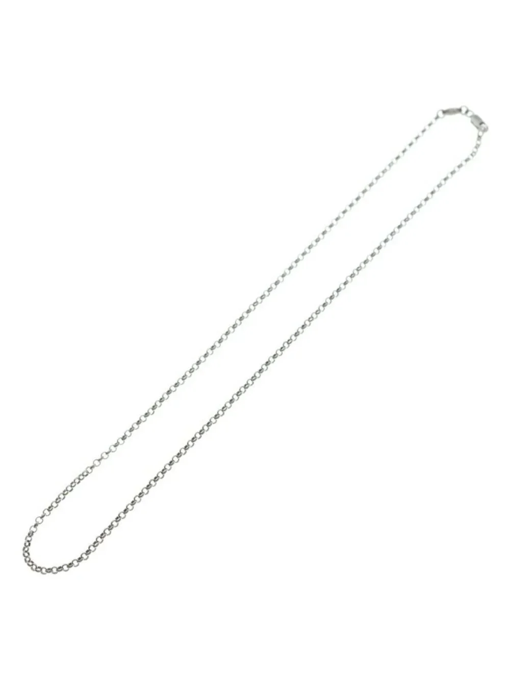 Chrome Hearts Neckchain Roll Chain Necklace Silver